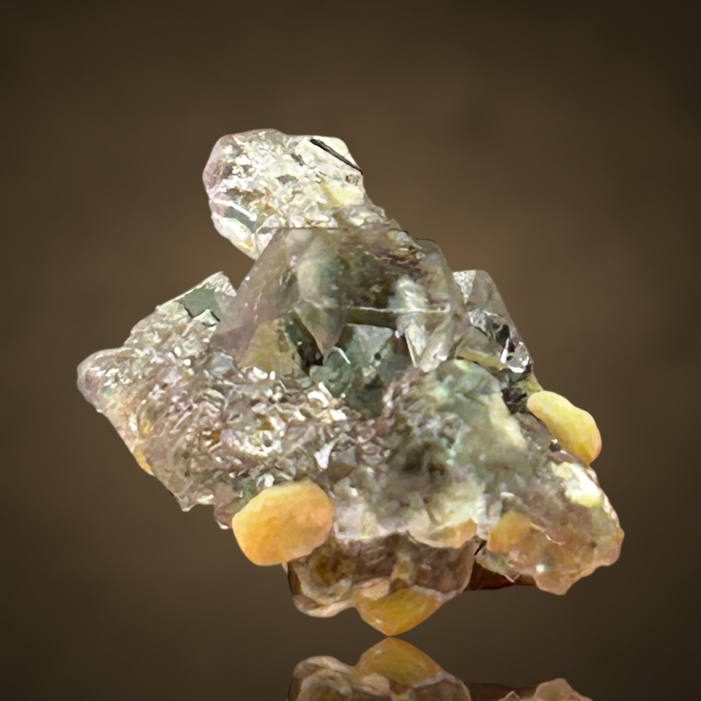 Fluorite - Erongo, Namibia