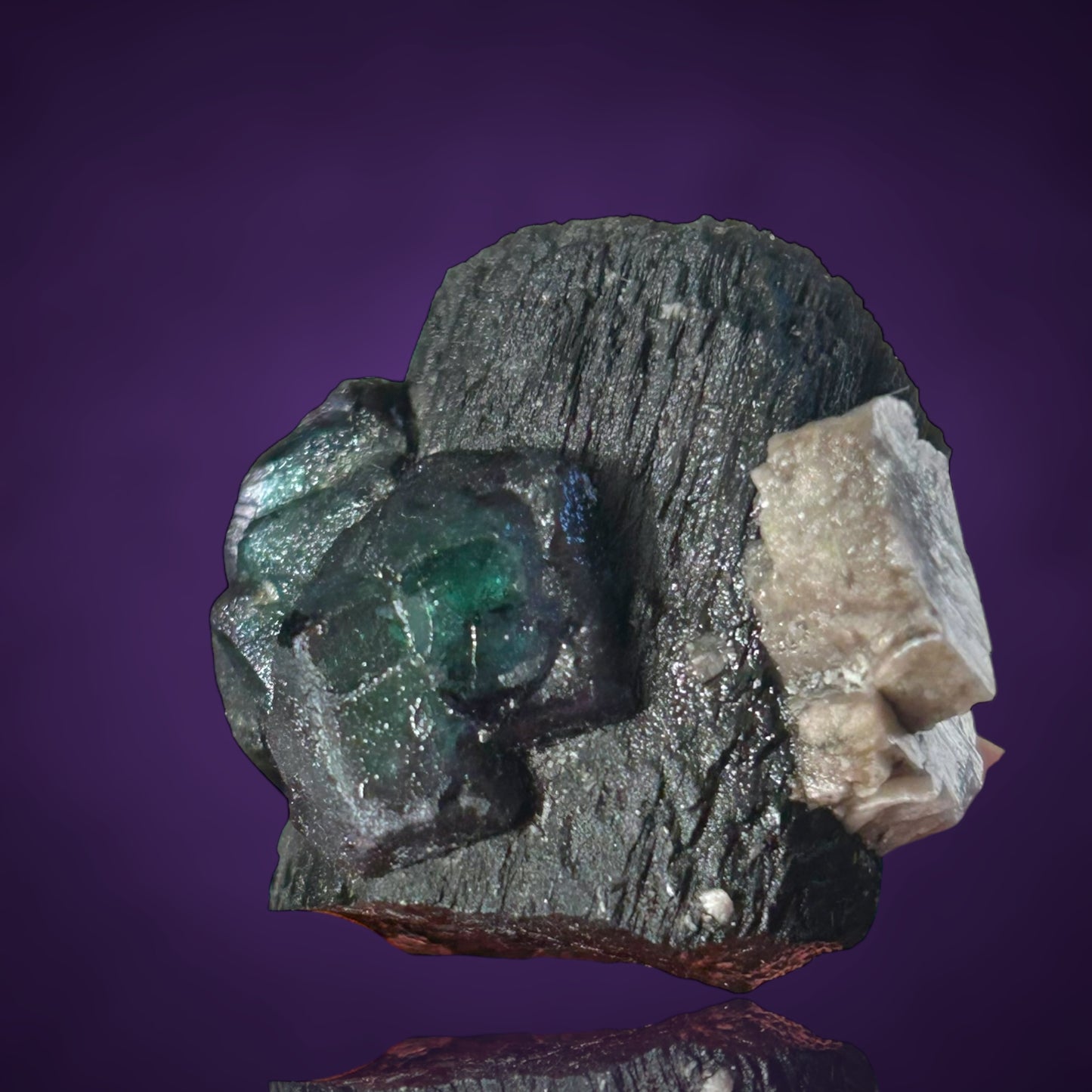 Fluorit, Schörl - Erongo, Namibia