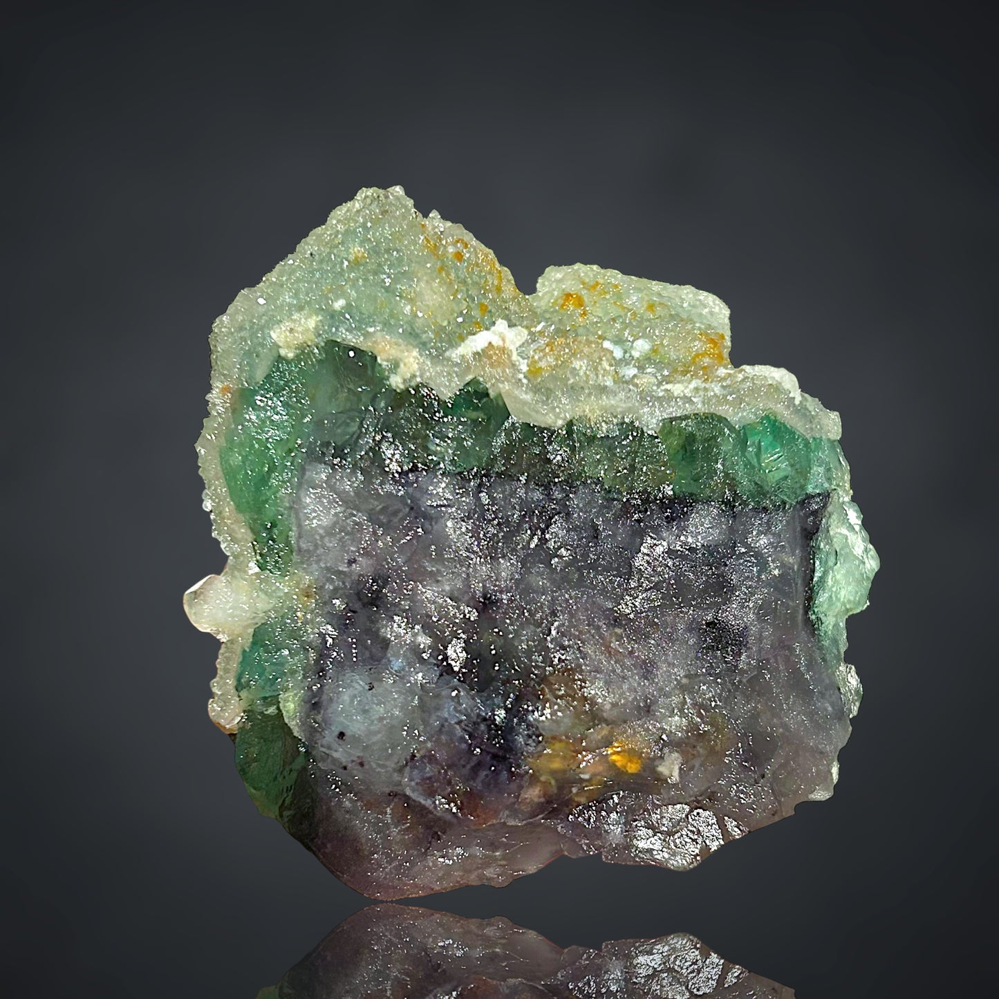 Fluorite, Quartz - Riemvasmaak, RSA
