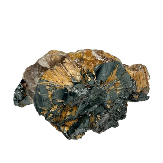 Rutile Stars in Quartz - Novo Horizonte, Brazil