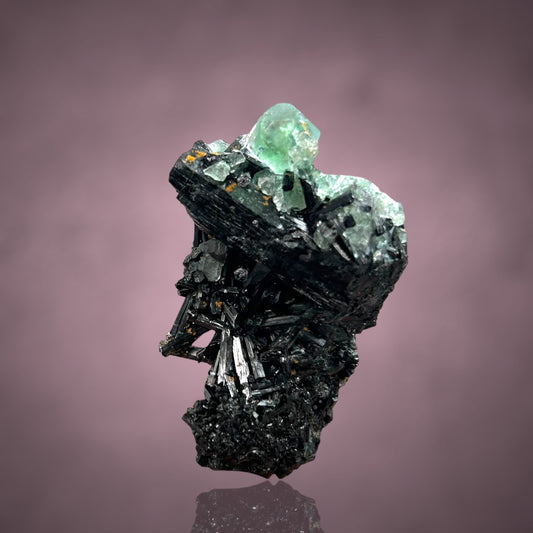 Fluorit/e & Schörl/Schorl - Erongo, Namibia