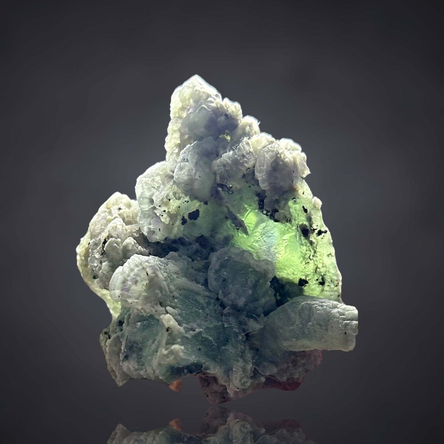 Unusual green Fluorite from Weißeck, Austria