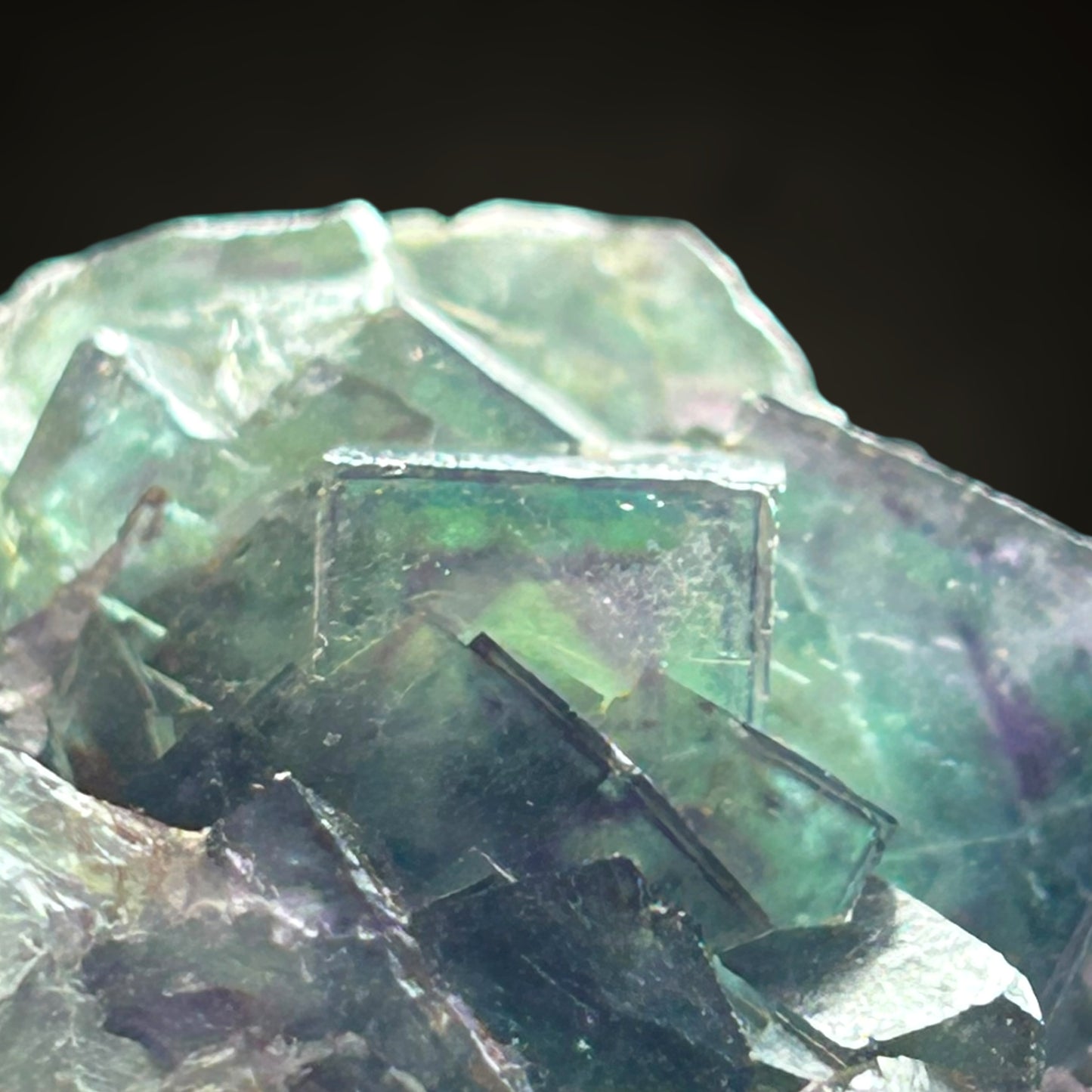 Phantomfluorit - Okorusu, Namibia