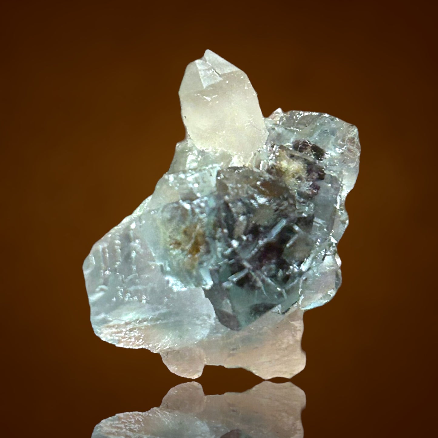 Fluorite, Quartz - Okorusu, Namibia