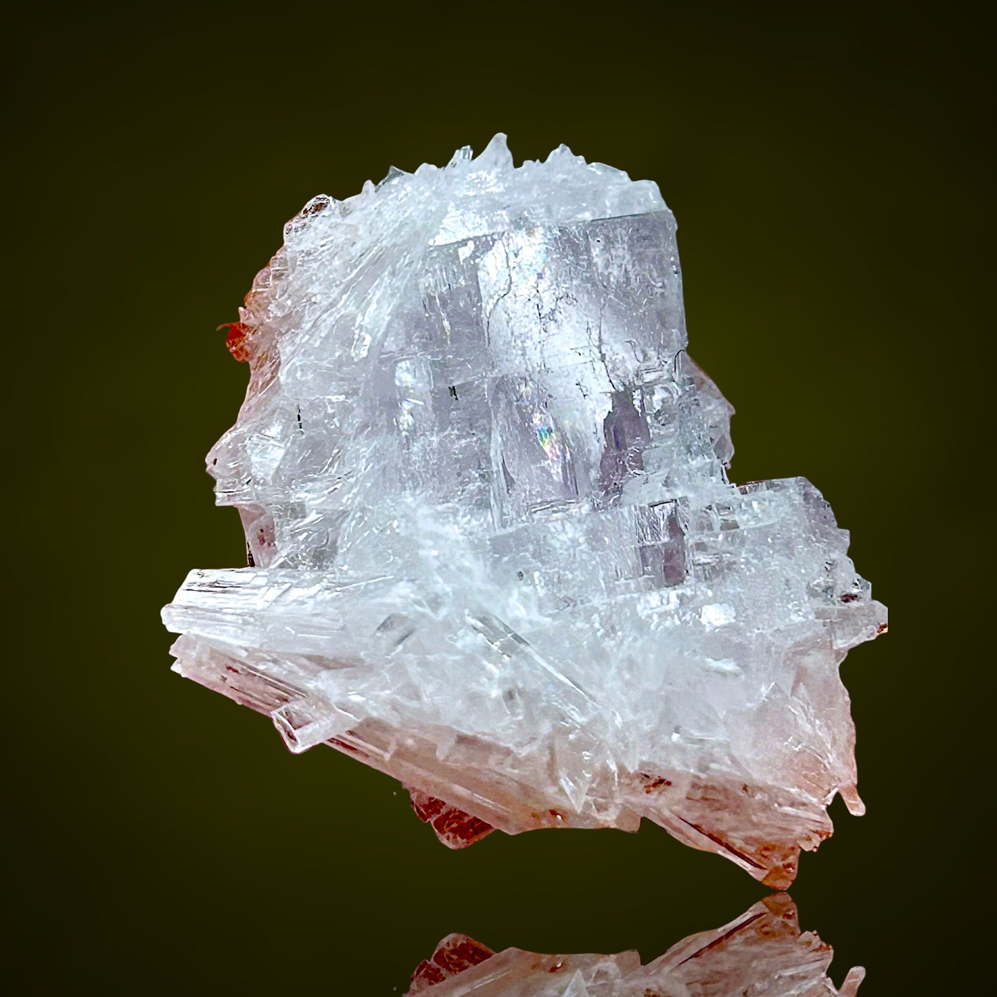 Rosa Anhydrit, Hydroboracit – Kohnstein, Deutschland