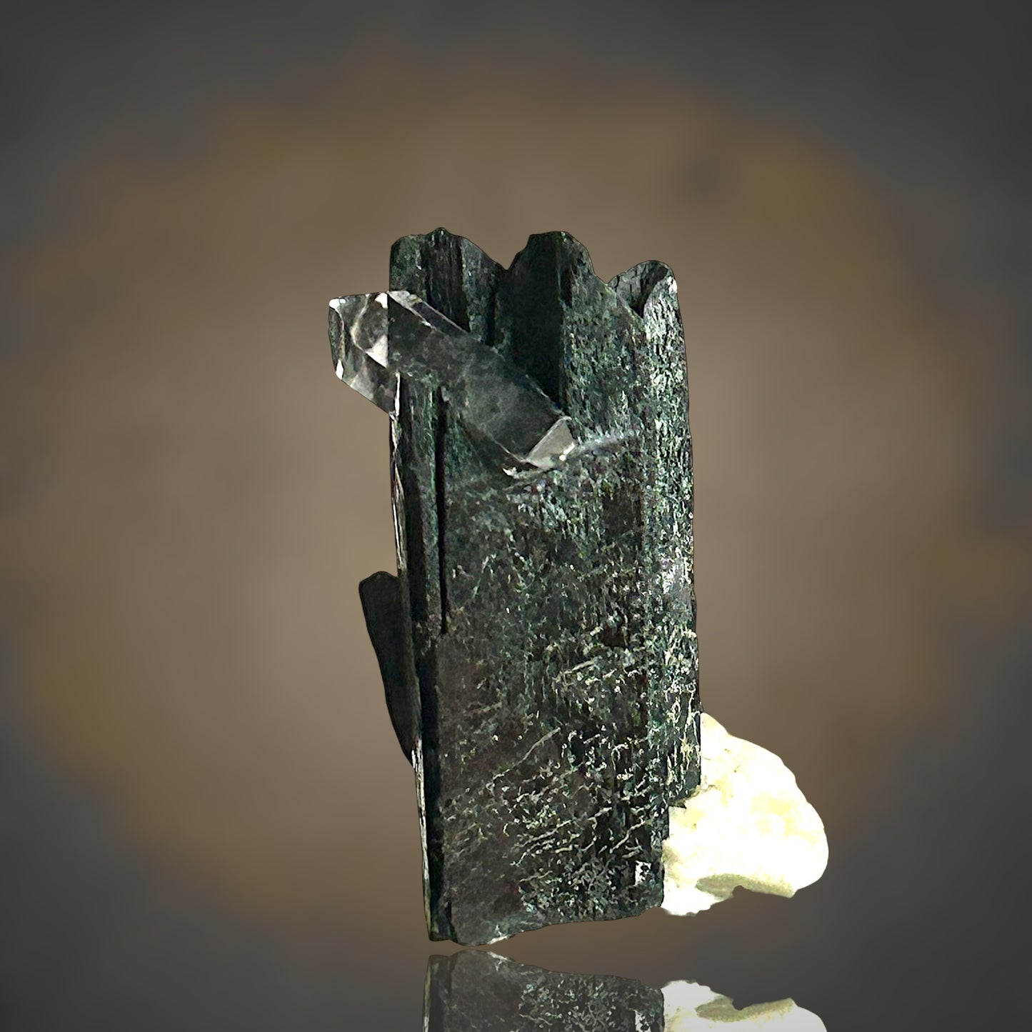 Aegirine, Smoky Quartz - Mt. Malosa, Malawi