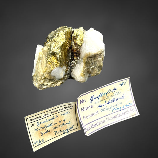 Gersdorffit/e, Chalkopyrit/Chalcopyrite - Pinzgau, Österreich