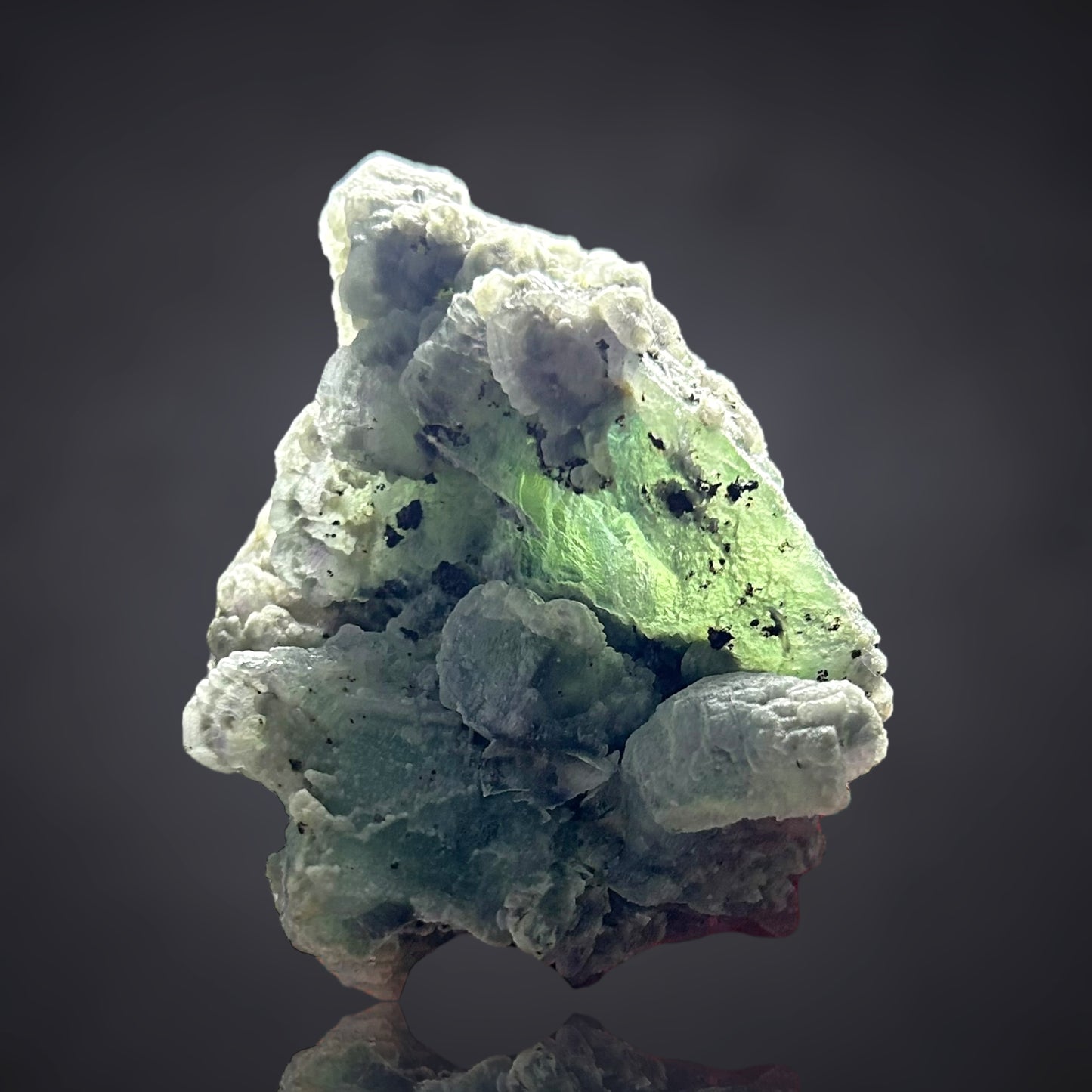 Unusual green Fluorite from Weißeck, Austria