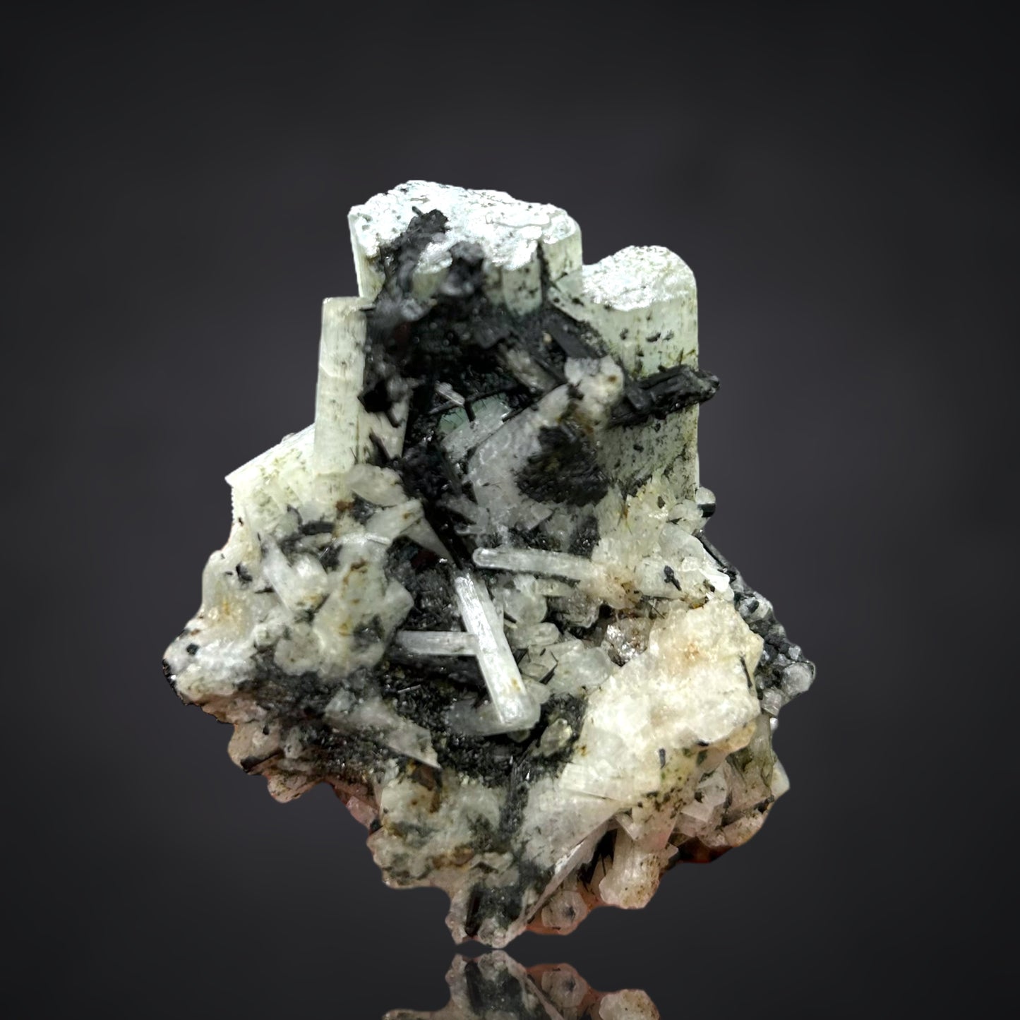 Aquamarin/e, Schorl Tourmaline - Erongo, Namibia