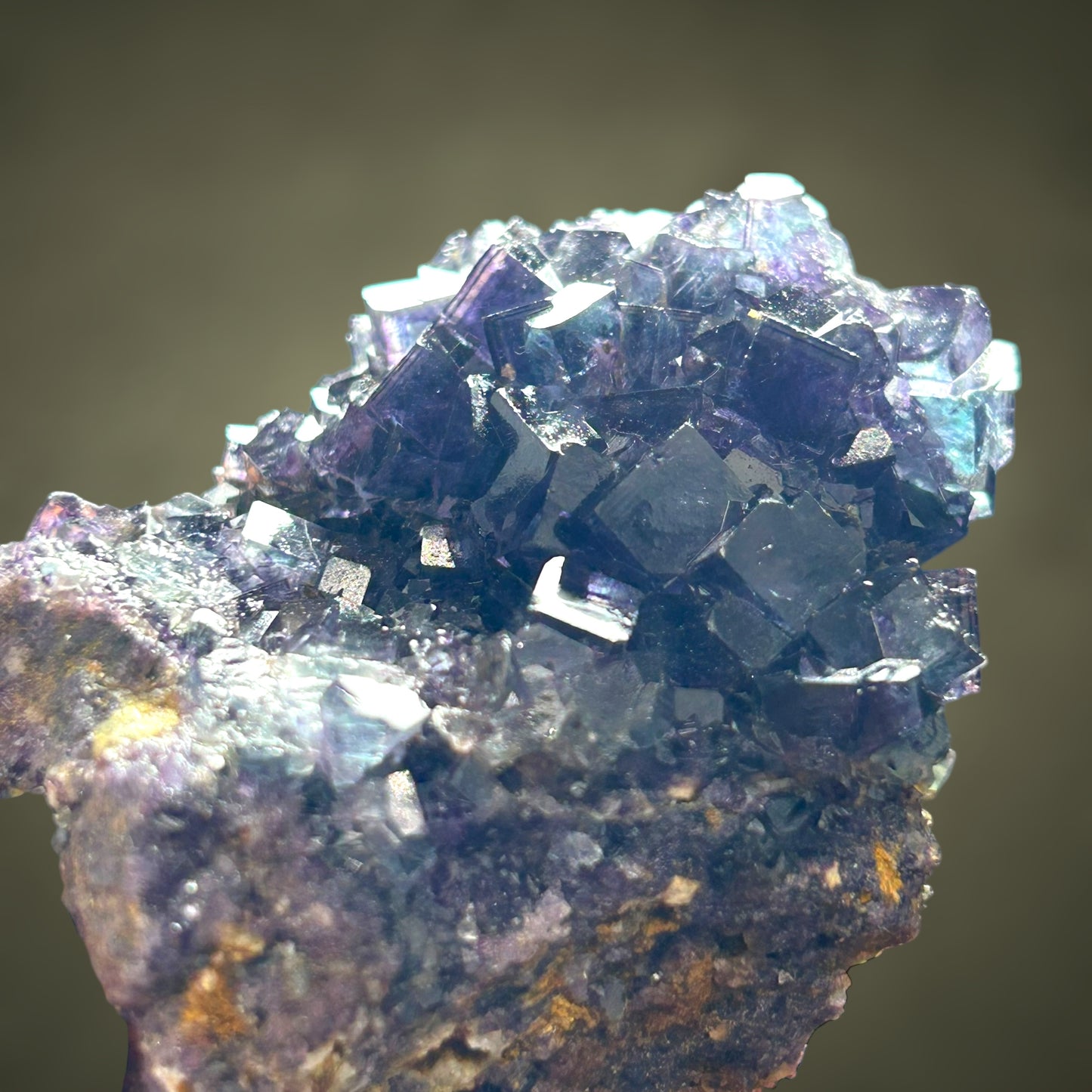 Phantomfluorit - Okorusu, Namibia