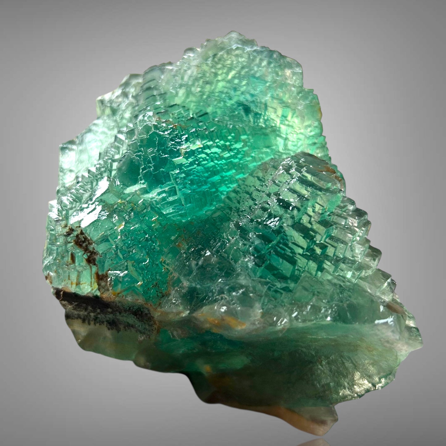 Grünblauer Fluorit - Erongo, Namibia