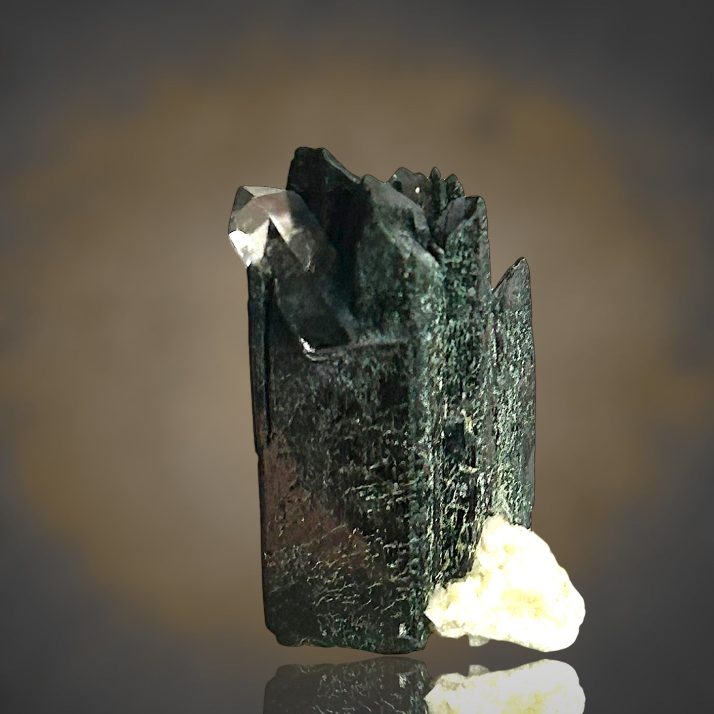 Aegirine, Smoky Quartz - Mt. Malosa, Malawi