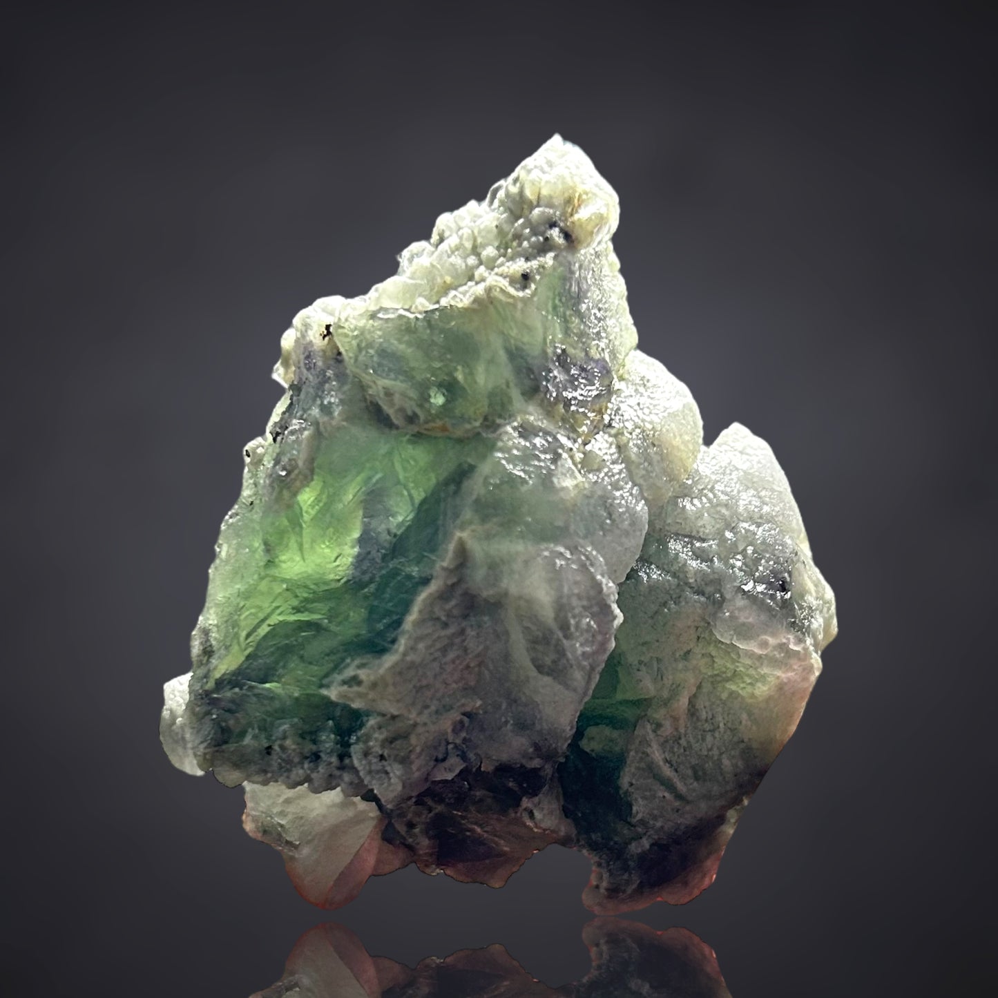 Unusual green Fluorite from Weißeck, Austria