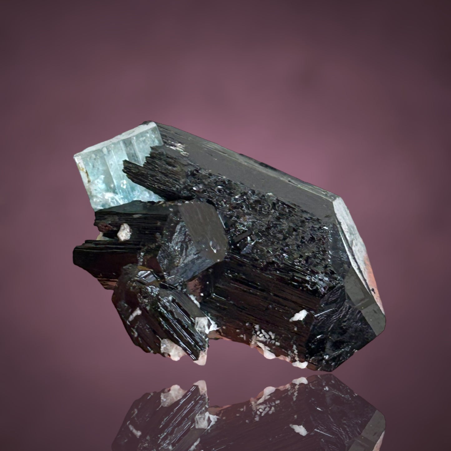 Aquamarin, Schörl-Turmalin - Erongo, Namibia