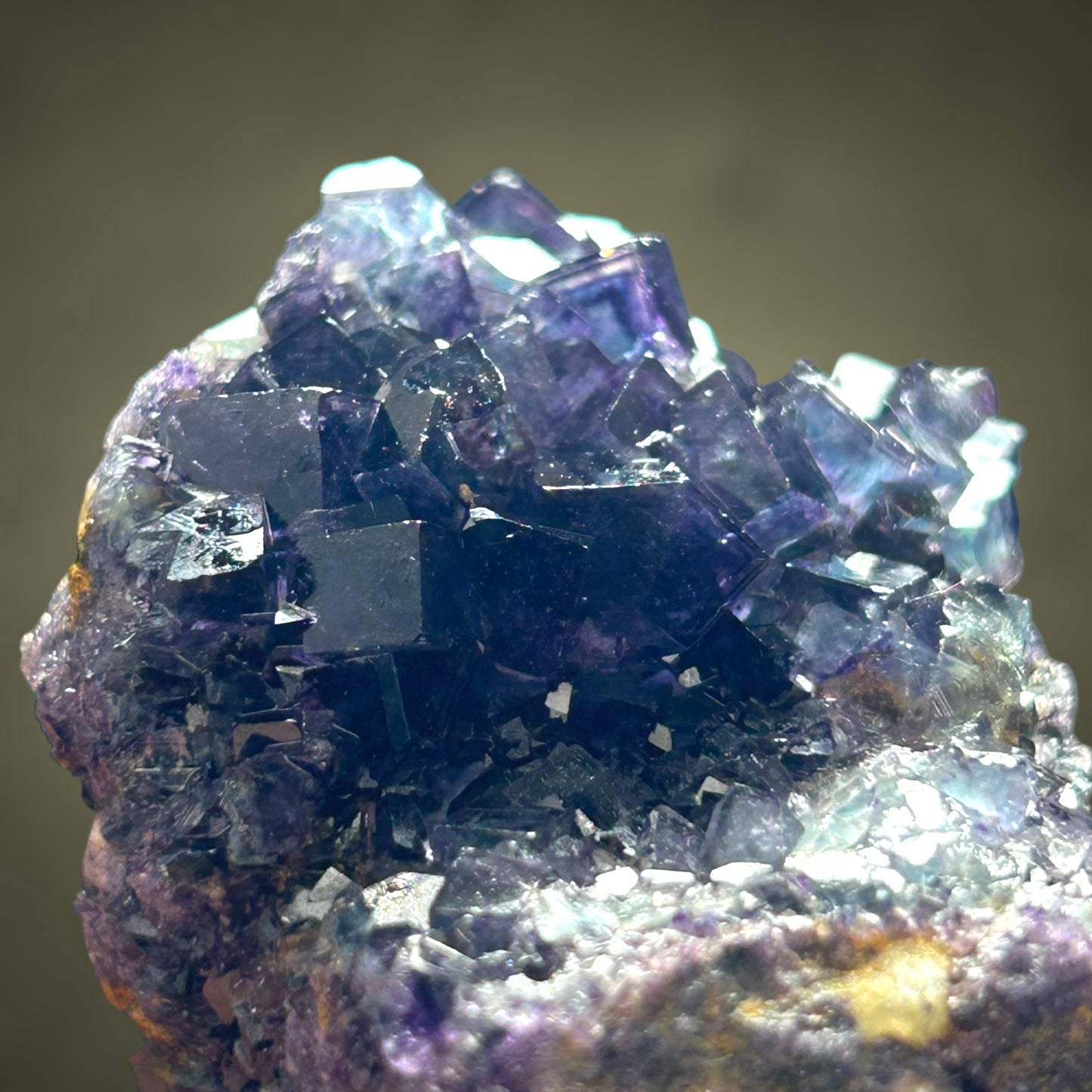 Phantomfluorit - Okorusu, Namibia