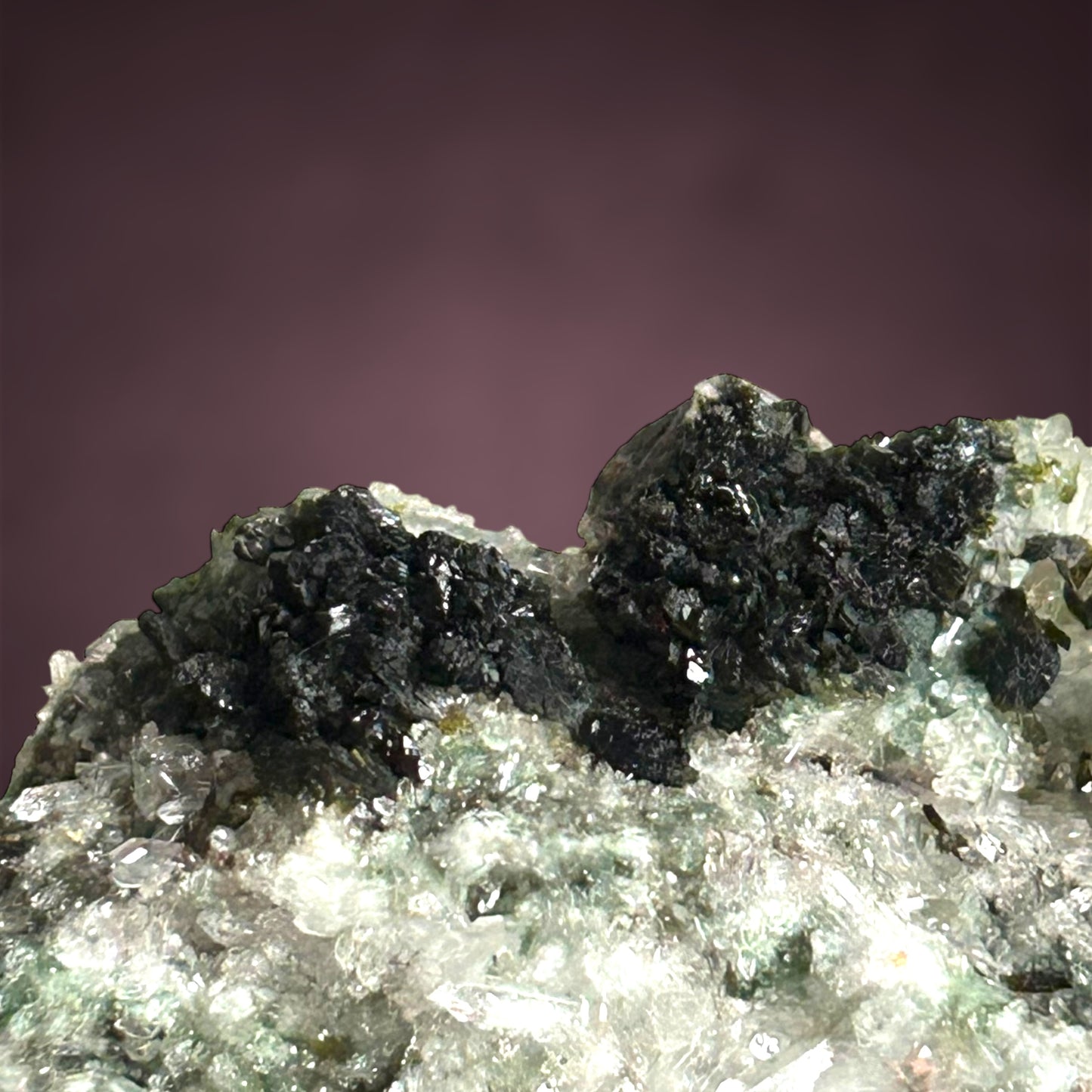 Pumpellyit - Tafelkop, Namibia