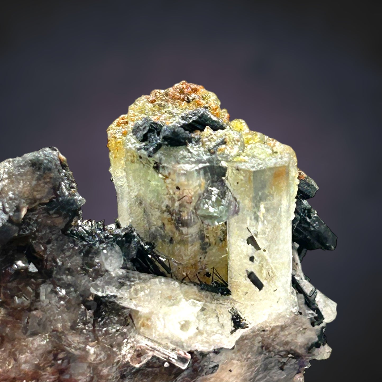 Aquamarin/e, Hyalit/e, Fluorit/e - Erongo, Namibia