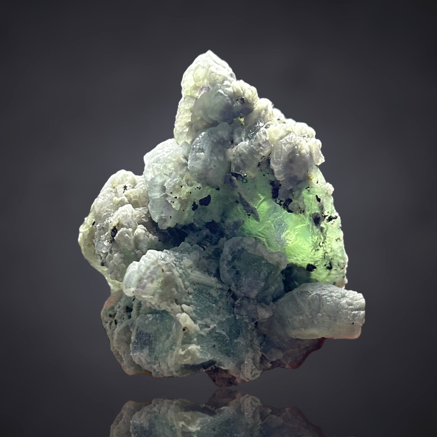 Unusual green Fluorite from Weißeck, Austria