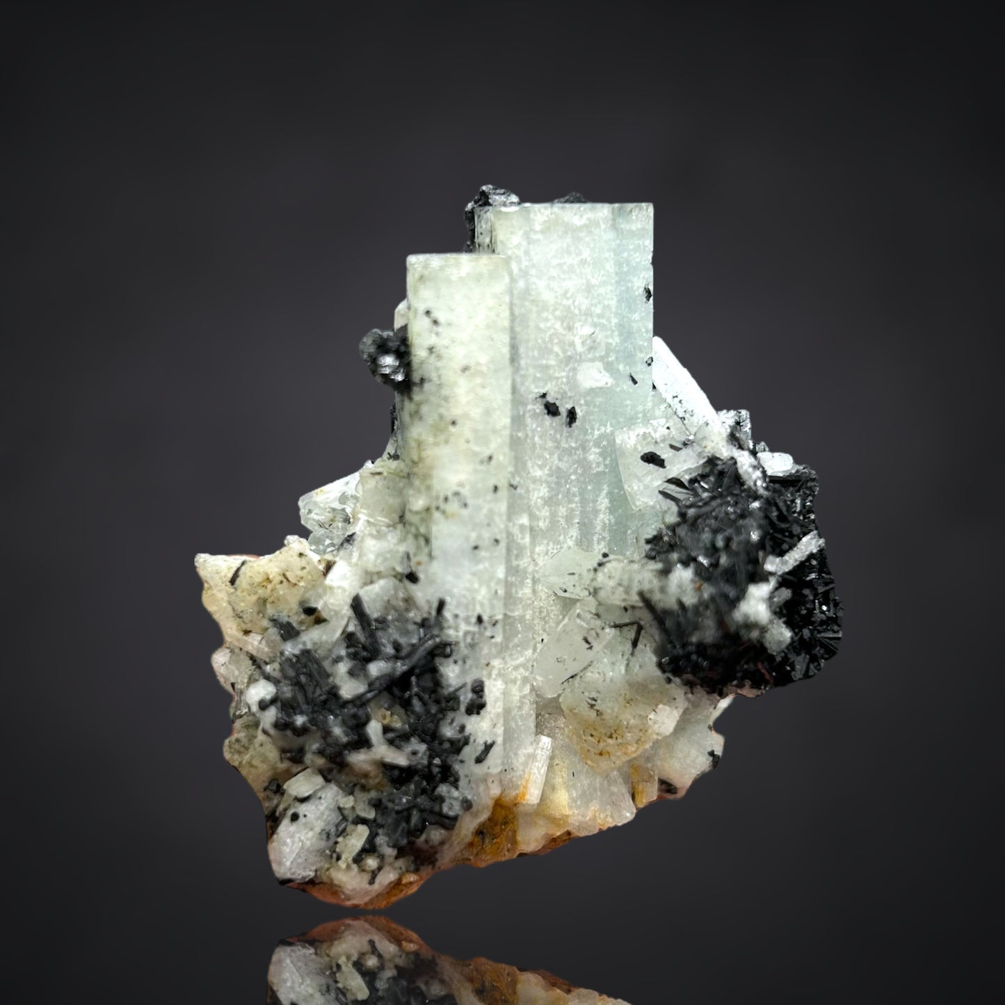 Aquamarin/e, Schorl Tourmaline - Erongo, Namibia