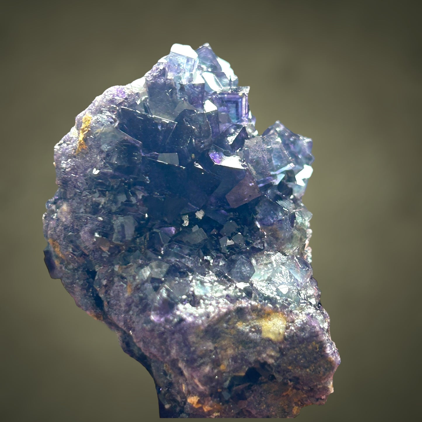Phantomfluorit - Okorusu, Namibia