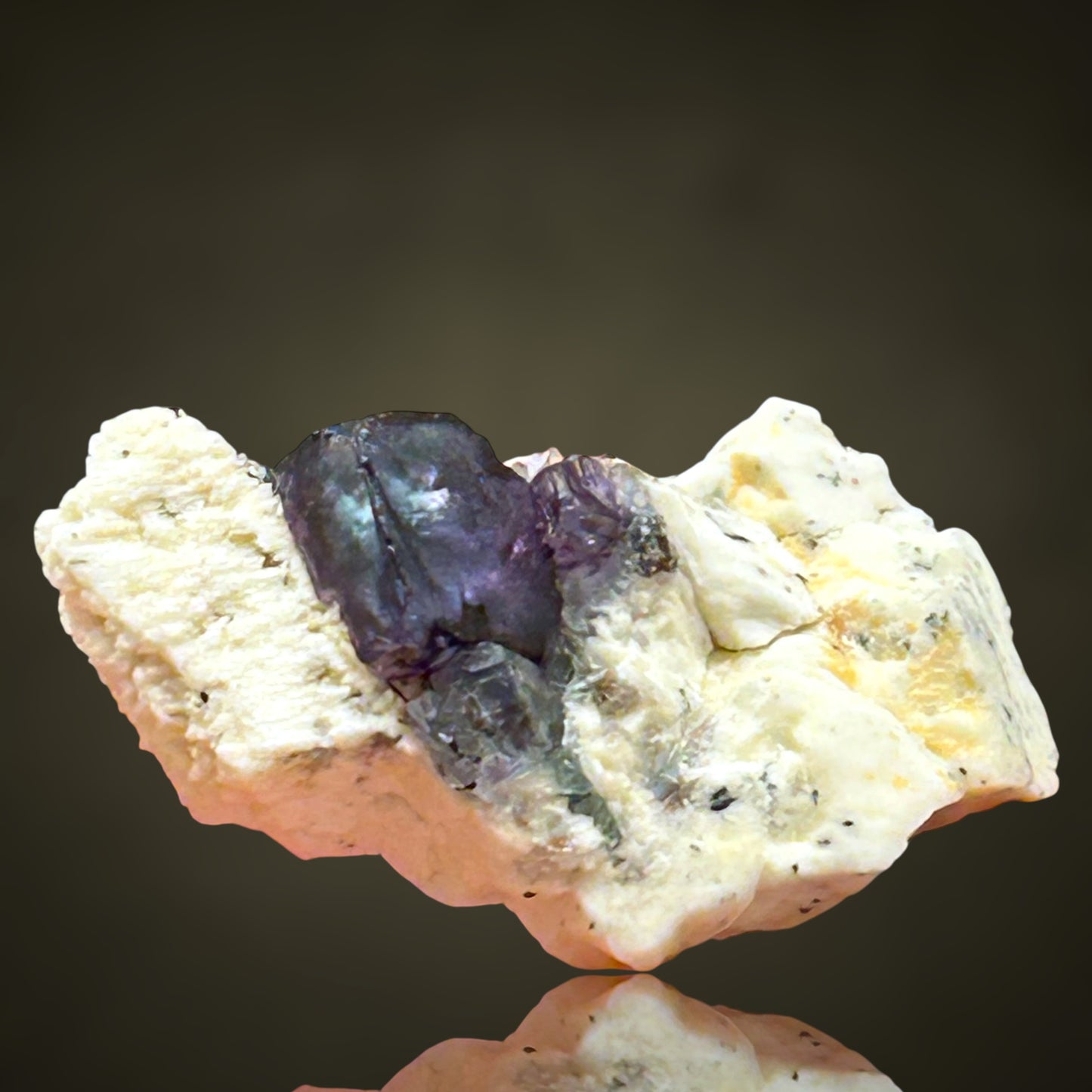 Fluorite, Feldspar - Erongo, Namibia