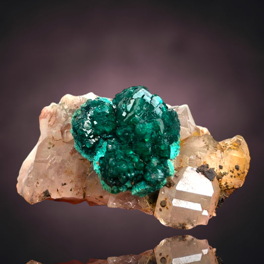 Dioptas/e & Quartz - Kaokoveld, Namibia