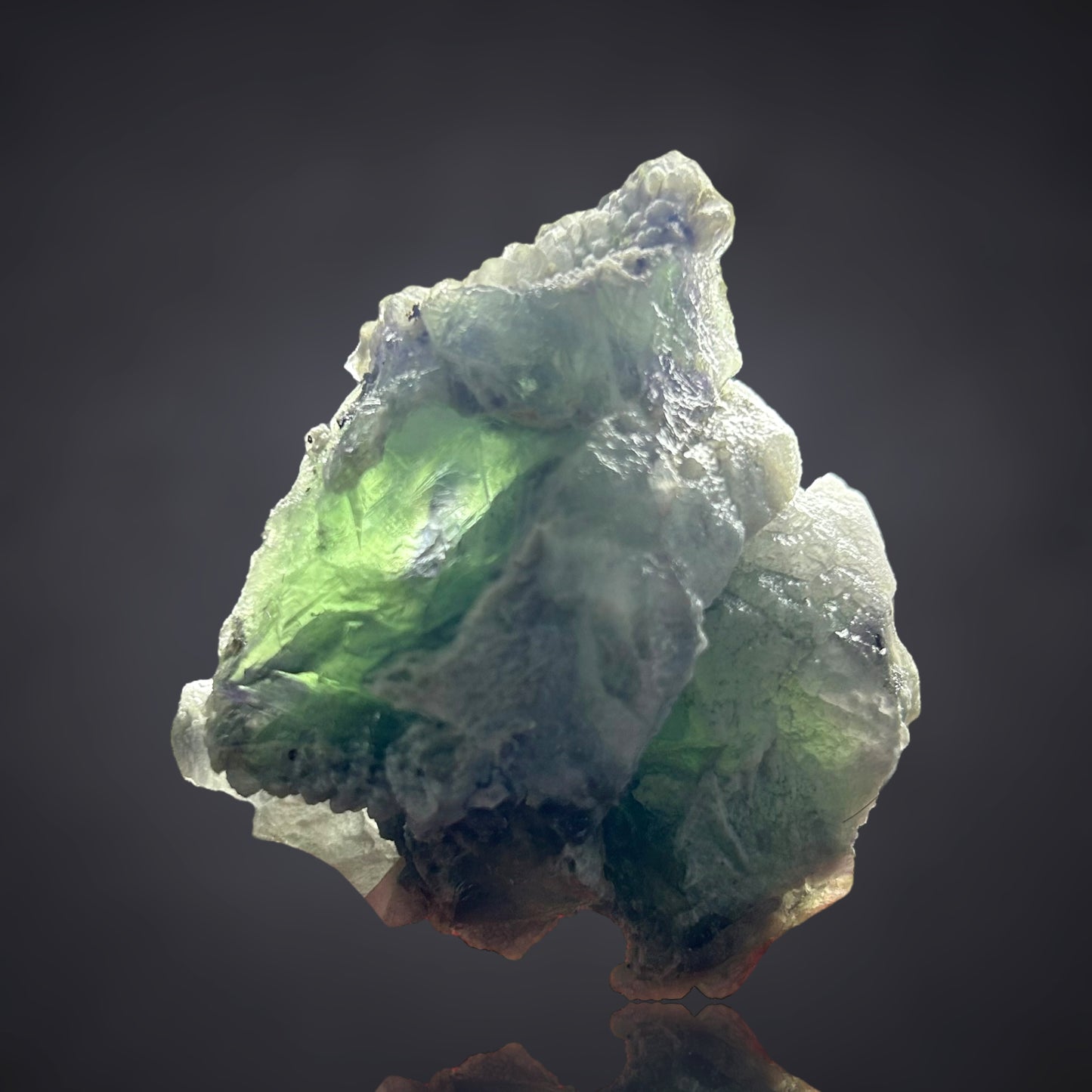 Unusual green Fluorite from Weißeck, Austria