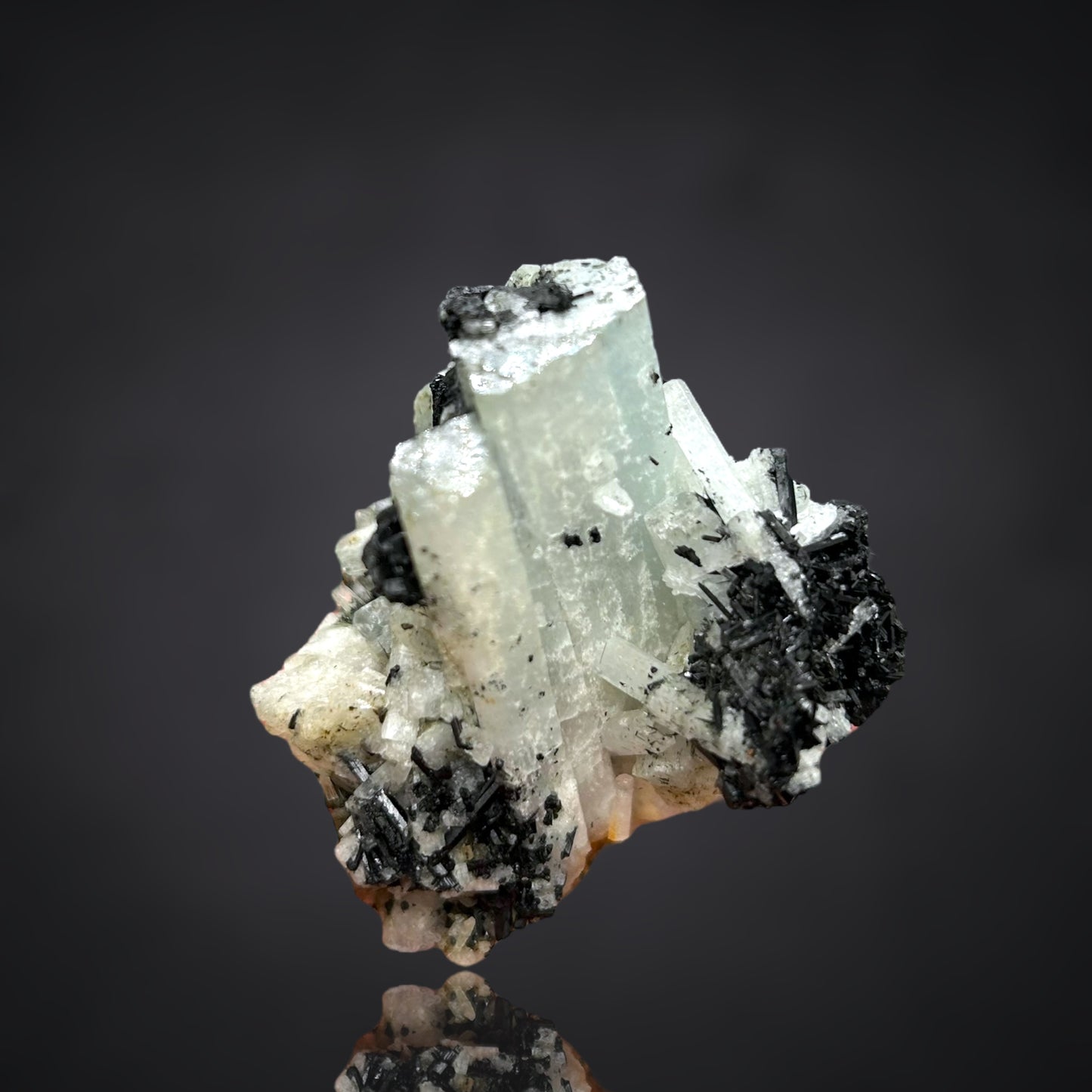 Aquamarin/e, Schorl Tourmaline - Erongo, Namibia