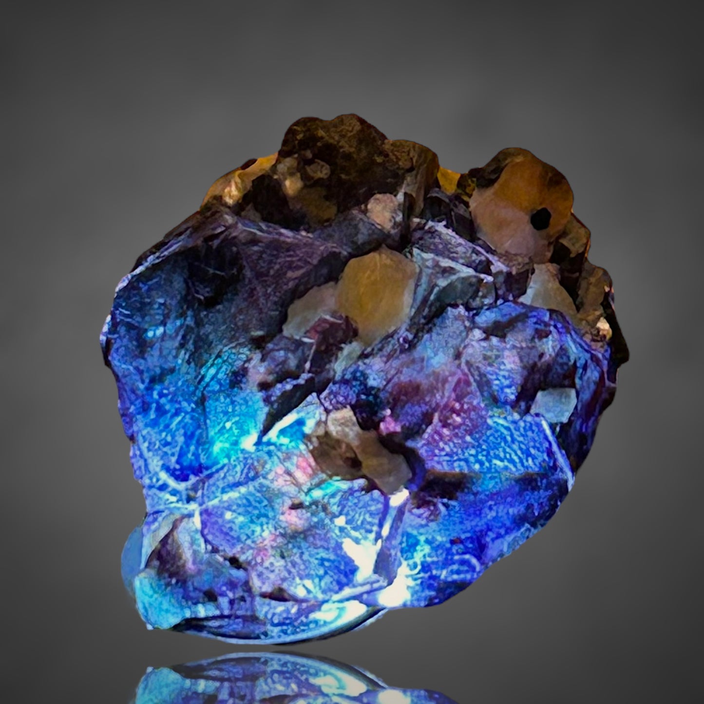 Fluorite - Erongo, Namibia