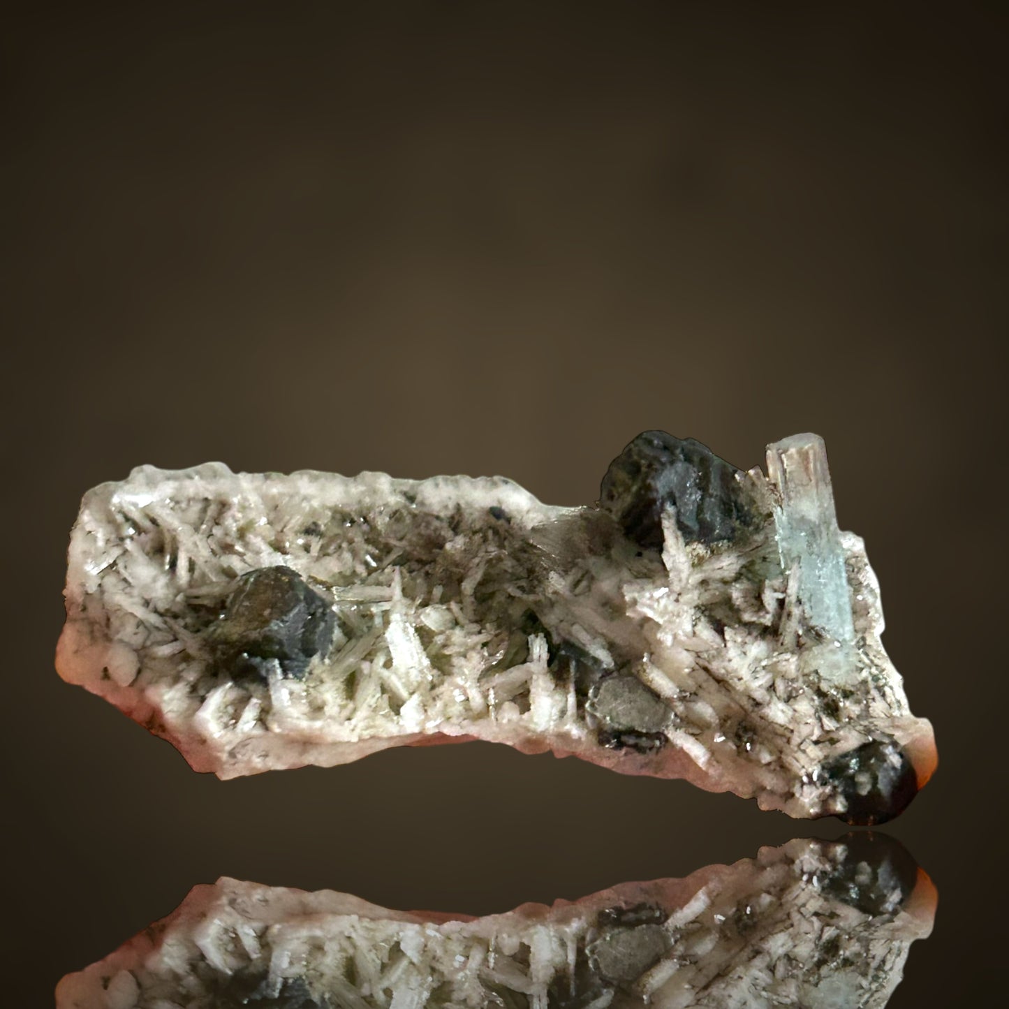 Aquamarine, Phlogopite - Erongo, Namibia