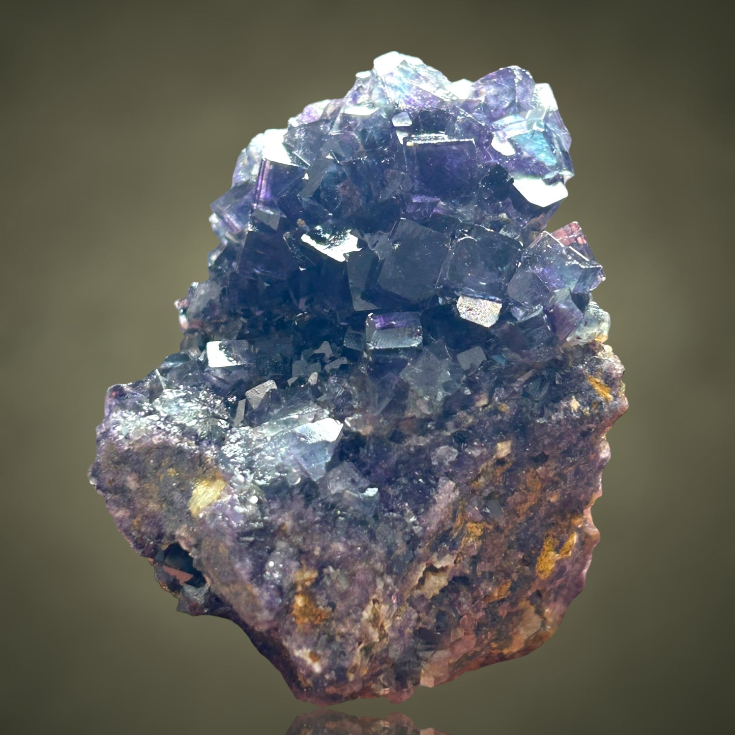 Phantomfluorit - Okorusu, Namibia