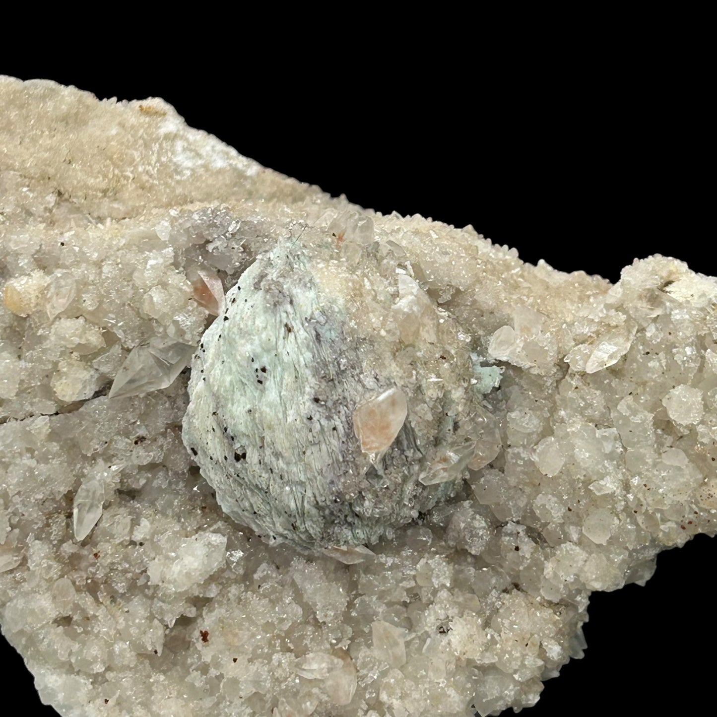 Baryte ball, Calcite twins - St. Gertraudi, Tyrol