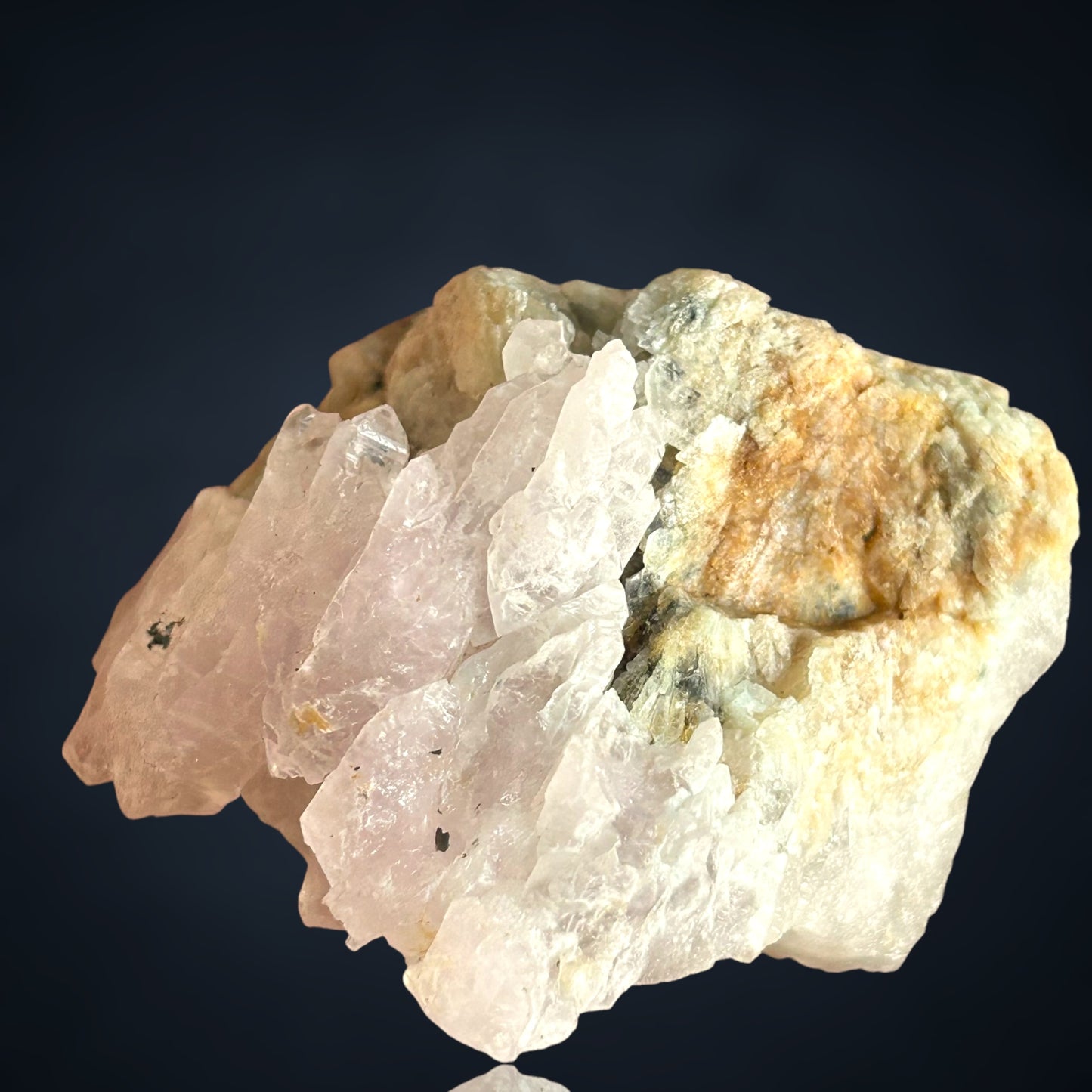Rosenquarz Doppelender/Rose quartz DT - Brasil/ien