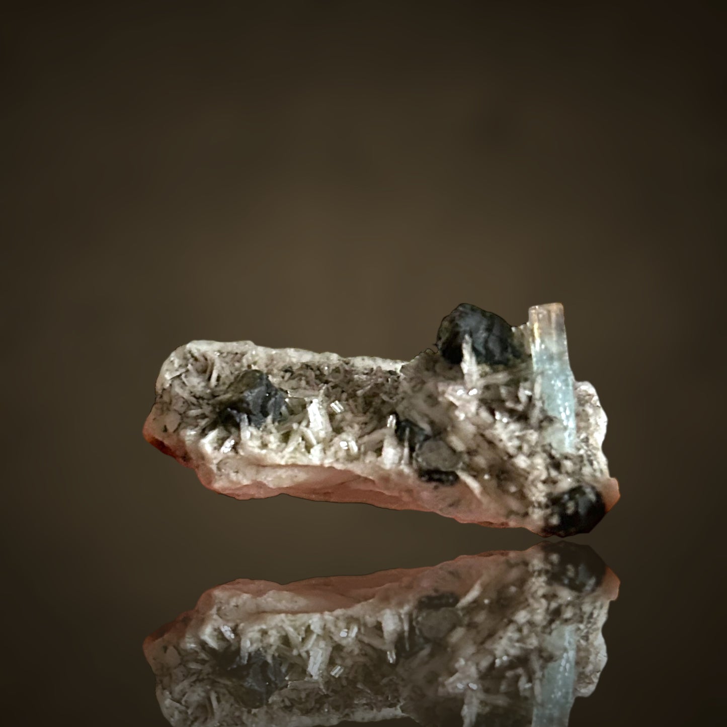 Aquamarine, Phlogopite - Erongo, Namibia