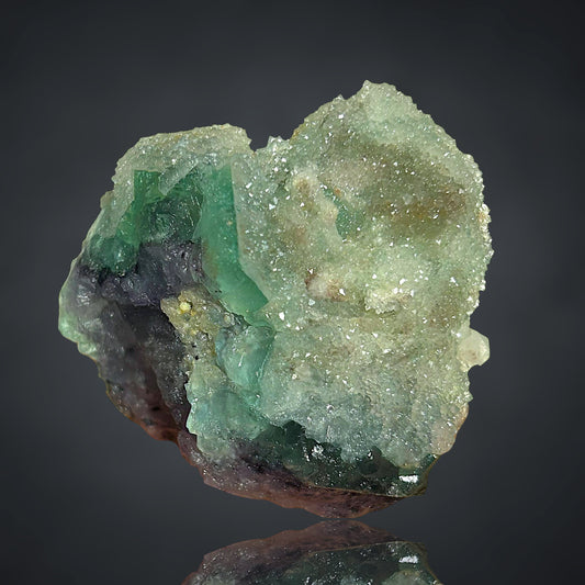 Fluorite, Quartz - Riemvasmaak, RSA