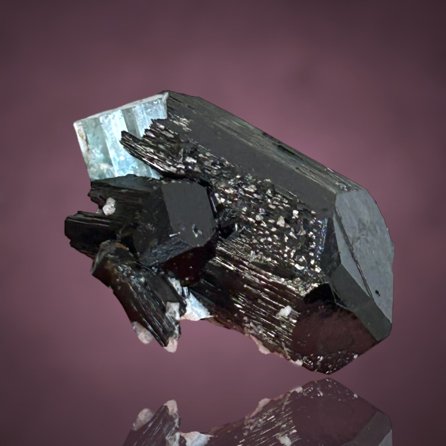 Aquamarin, Schörl-Turmalin - Erongo, Namibia