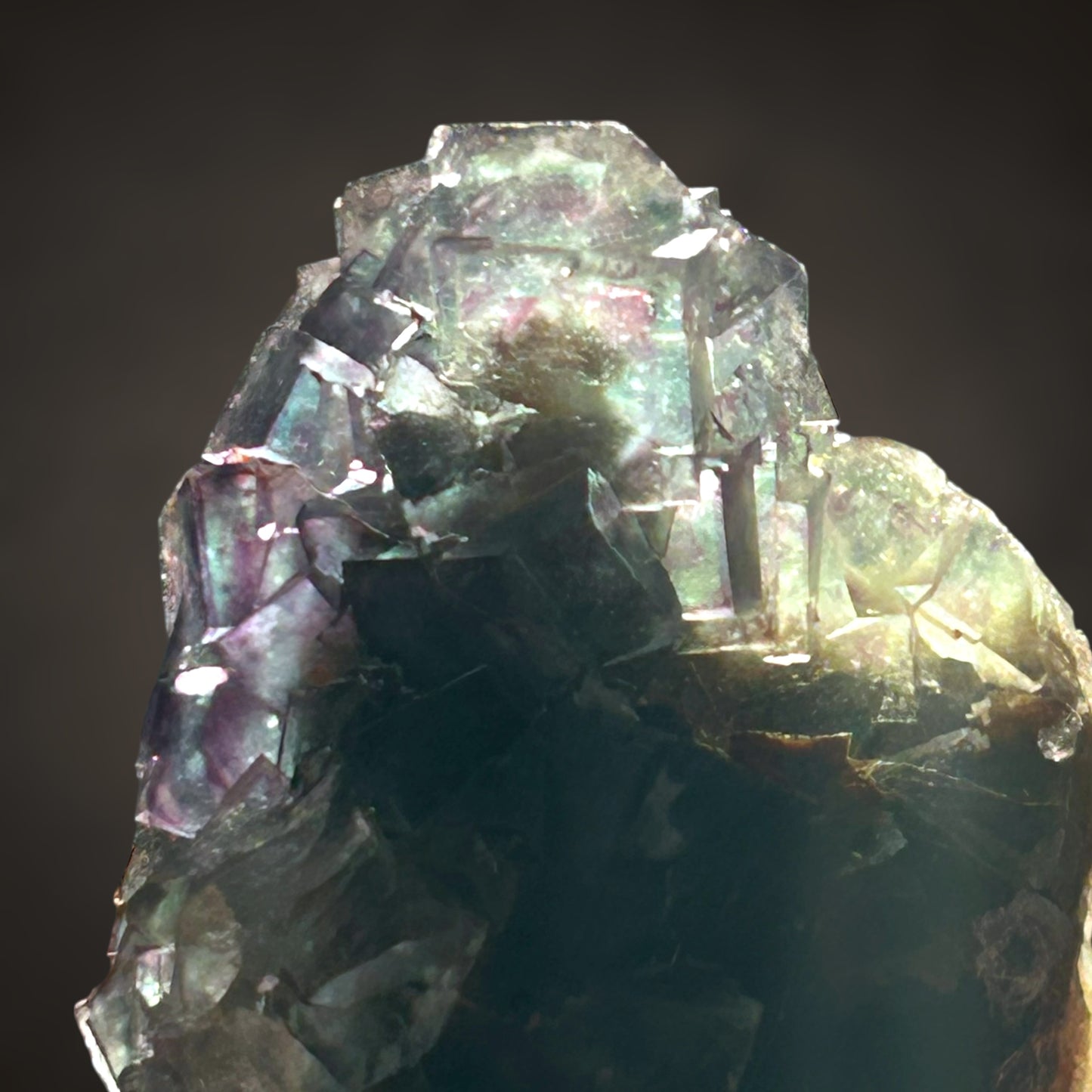 Phantomfluorit - Okorusu, Namibia