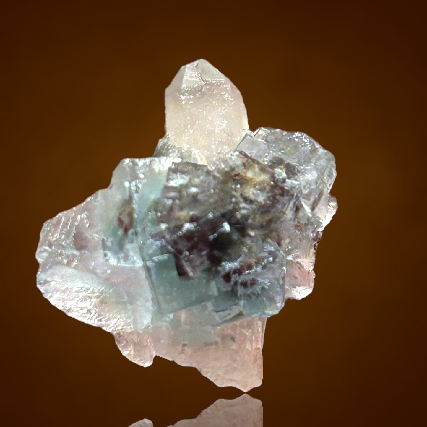 Fluorite, Quartz - Okorusu, Namibia