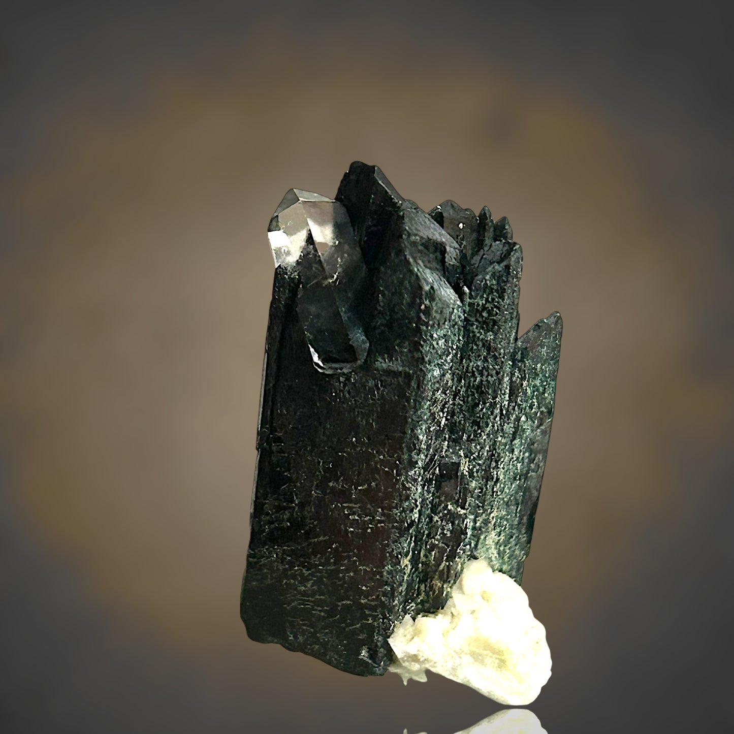 Aegirine, Smoky Quartz - Mt. Malosa, Malawi