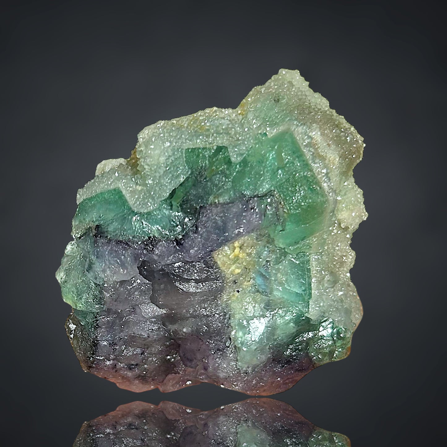 Fluorite, Quartz - Riemvasmaak, RSA