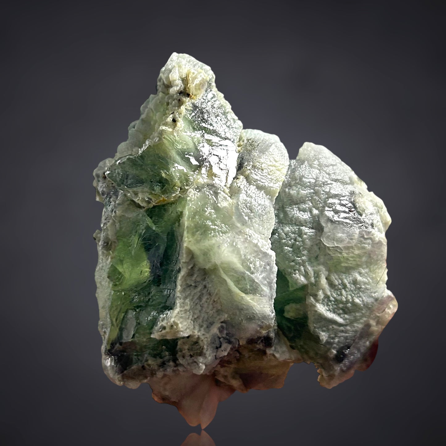 Unusual green Fluorite from Weißeck, Austria