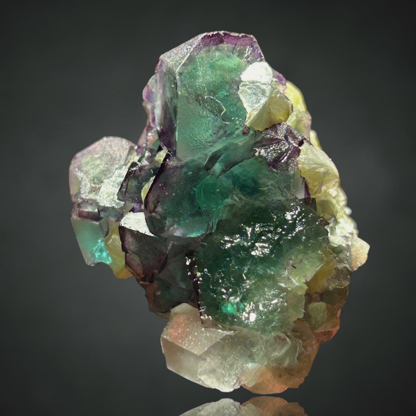 Fluorite - Erongo, Namibia
