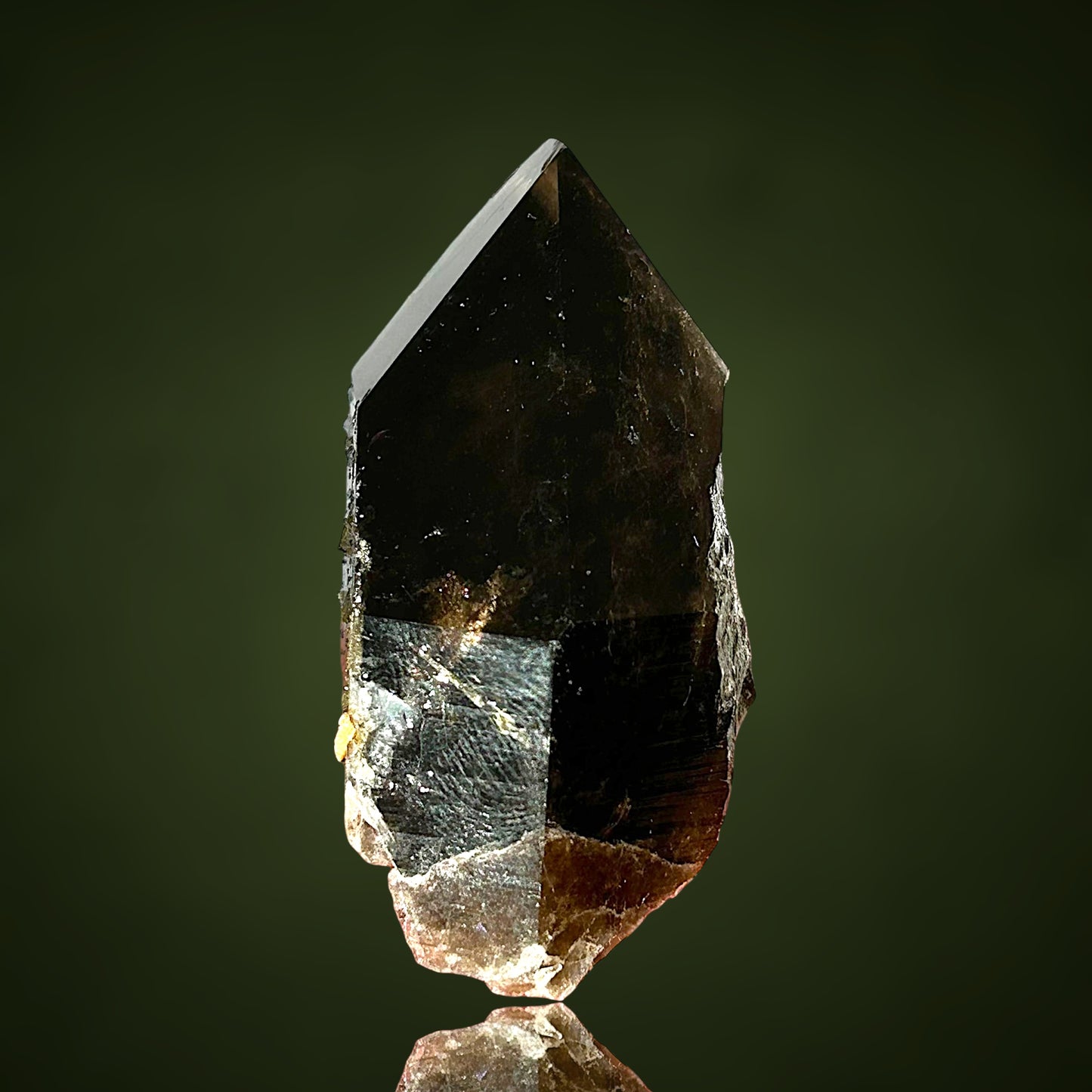 Epidot, Phantom-Rauchquarz – Striegau, Polen