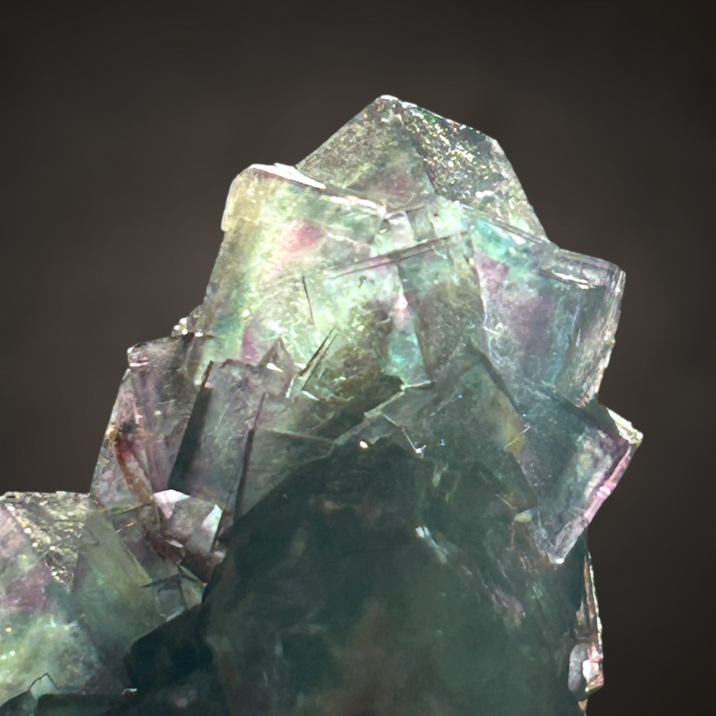 Phantomfluorit - Okorusu, Namibia
