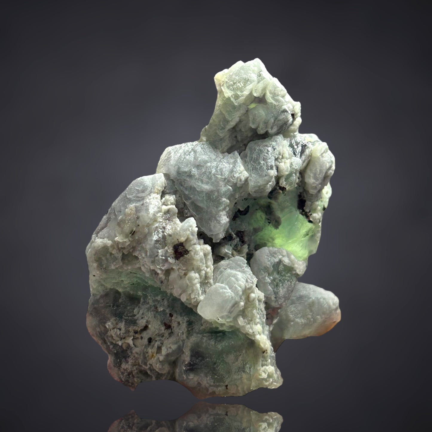 Unusual green Fluorite from Weißeck, Austria