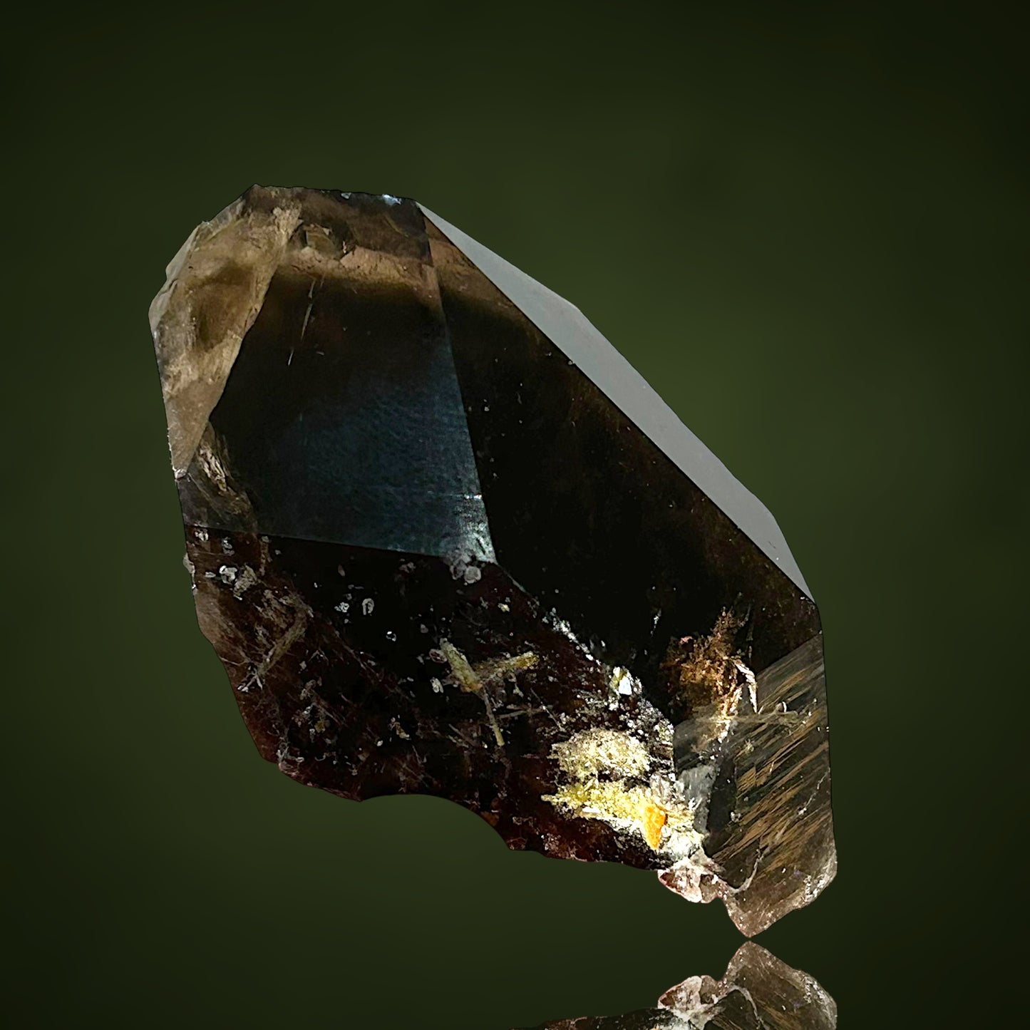 Epidot, Phantom-Rauchquarz – Striegau, Polen