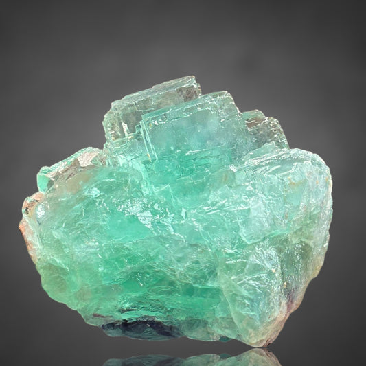 Grass green Fluorite - Erongo, Namibia