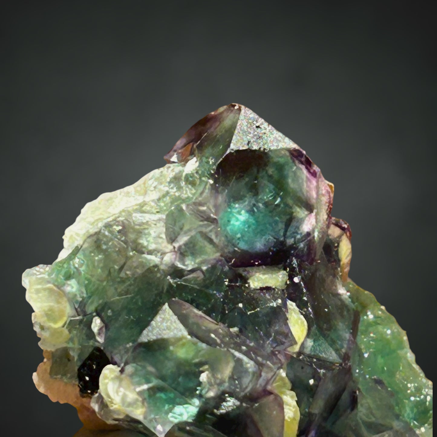 Fluorite - Erongo, Namibia