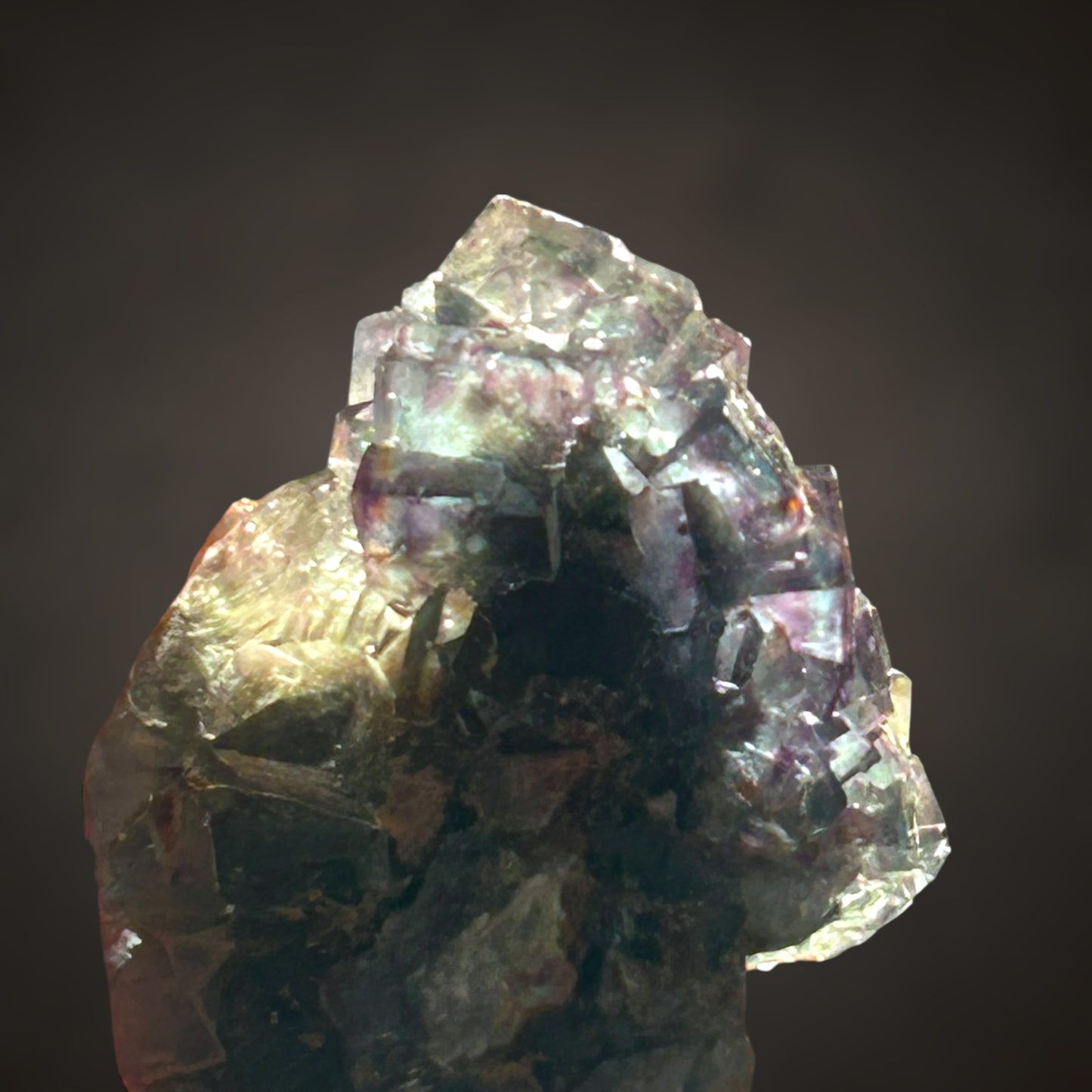Phantomfluorit - Okorusu, Namibia