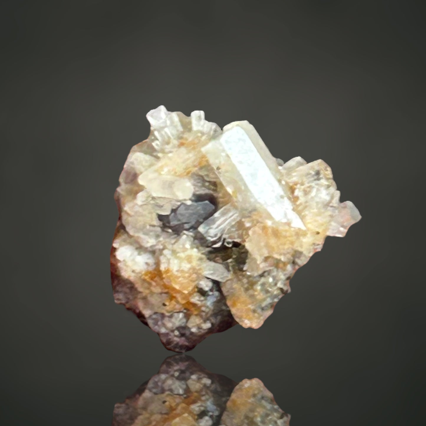Goshenit, Fluorit – Erongo, Namibia